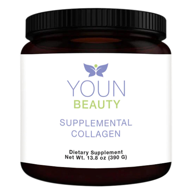 YOUN Beauty Supplemental Collagen Powder by Holistic Plastic Surgeon Dr. Anthony Youn 30 Servings (Unflavored) – Fortigel Fortibone & Verisol Multi-Collagen Peptides for Skin Health