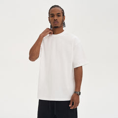 280G Cotton Loose Fit Crew Neck T-Shirt for Men