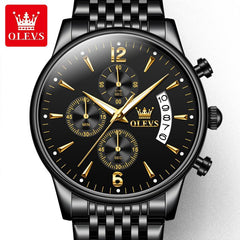 OLEVS Men's Multifunctional Quartz Sport Watch