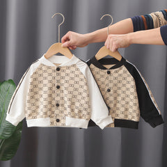 Cartoon Boy Long Sleeve Two-Piece Outfit