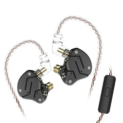 KZ ZSN Wired Earphones with Deep Bass for Mobile