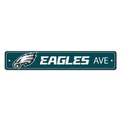 FANMATS NFL - Philadelphia Eagles Team Color Street Sign Décor 4in. X 24in. Lightweight