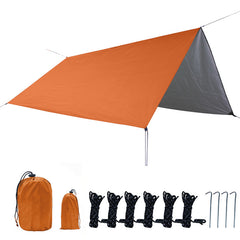 Outdoor Square Silver Coated Camping Tent (Oxford Cloth)