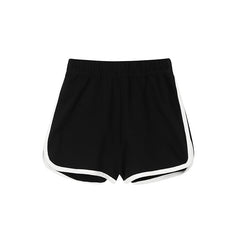 Women's Summer Sports Shorts with White Side Trim