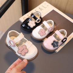 Cute Leather Soft Sole Shoes for Baby Girls
