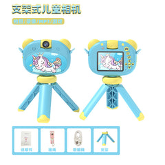 New Mini Handheld Dual Lens Kids Camera with Stand