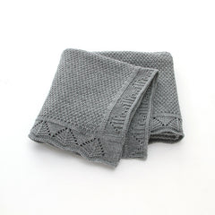 Windproof Knitted Blanket for Babies