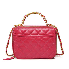 Ladies Leather Camera Bag with Fashionable Design