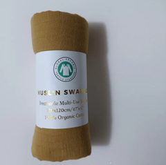 Organic Cotton Gauze Double Wrap Blanket