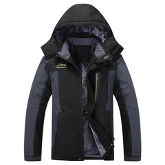 Men's Windproof Thickened Fleece Casual Jacket