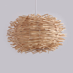 Southeast Asian Rattan Pendant Light for Restaurants