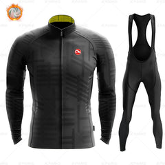 Men's Thermal Fleece Cycling Suit for Winter Riding