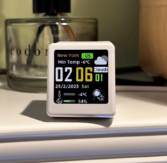 Tecodech Desk Companion Pro - Smart Clock & Weather Display