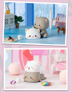 Peach Cat Second Series Lucky Cat Blind Box Figurine