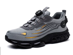 Durable Work Shoes for Men with Laces (One Pair)