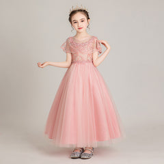 2020 New Girls' Tulle Princess Dress for Events