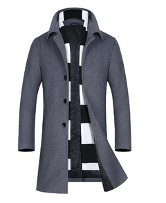 Men's Wool Overcoat
