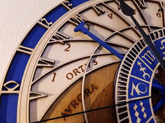 Prague Astronomical Clock Wall Art Quartz Clock