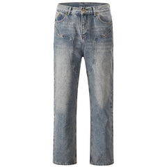 Vintage Casual Western Jeans for Men