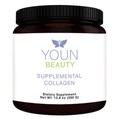 YOUN Beauty Supplemental Collagen Powder by Holistic Plastic Surgeon Dr. Anthony Youn 30 Servings (Unflavored) – Fortigel Fortibone & Verisol Multi-Collagen Peptides for Skin Health
