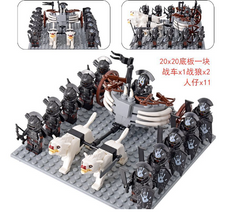 Medieval Haradrim Mammoth Knights Orc War Elephant Set