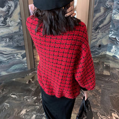 Knit Cardigan, Plaid Coat, Chanel Style Outerwear