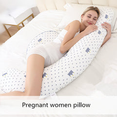 Pregnancy Pillow with U-Shape Support for Side Sleeping