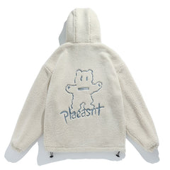 Tide Brand Cotton Couple Lamb Velvet Coat