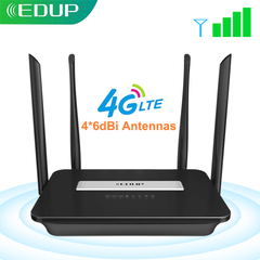 EDUP 4G LTE WiFi Router with SIM Card Slot and RJ45