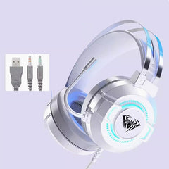SL-200 Gaming Headset with Heavy Bass Over-Ear Design