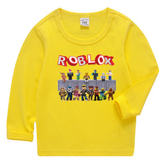 2020 Kids Korean Style Roblox Long Sleeve T-Shirt