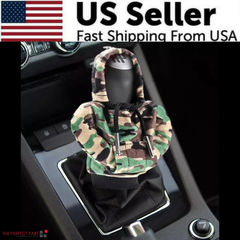 Car Gear Shift Cover Mini Hoodie Gear Shift Cover for Car Shifter Interior Trim