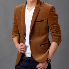 Slim Men's Blazers - Trendy and Comfortable Fashion