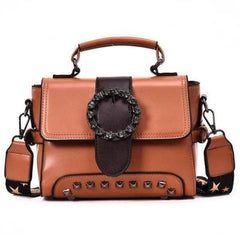 Versatile Crossbody Women's Bag - Small Square Design
