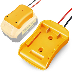 Power Connector DIY Battery Adapter Holder Dock For DeWalt 18V/20V Max Battery