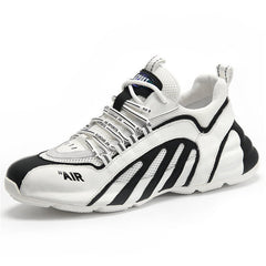 Lightweight High-Top Men's Casual Sports Leather Shoes