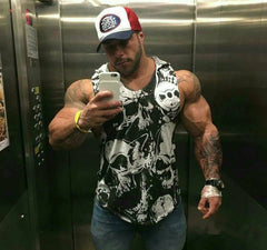 Men's Summer Quick-Dry Hooded Workout Tank Top