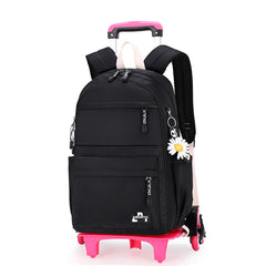 Women's Simple Fashion Trolley School Backpack