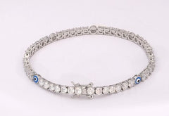 Versatile Diamond Zircon Bracelet Design