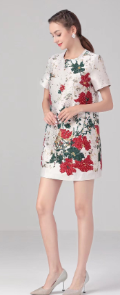 Unique Pearl Sweet and Spicy Design Skirt