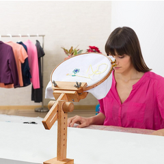 Wooden Tabletop Embroidery Frame for Beginners