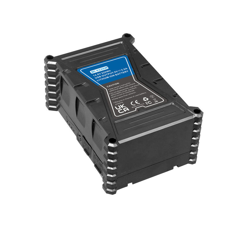 V口 Battery MI-220W for Broadcast Camera and Lighting