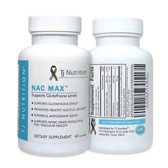 NAC MAX™ - The Ultimate N-Acetylcysteine Blend - supports immune system - respiratory health - liver health - better than NAC alone