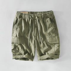 T116 Spring/Summer Men's Casual Multi-Pocket Shorts