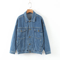 2020 Summer Loose Fit Denim Jacket for Women