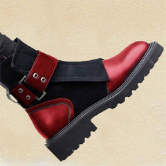 2019 Winter Fashion Minimalist Round Toe Martin Boots