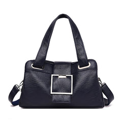 Fashionable European American Style Leather Handbag