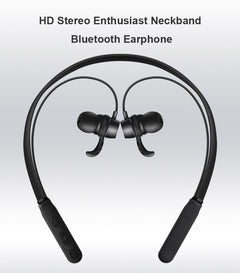 Magnetic Stereo Wireless Bluetooth Neckband Earphones