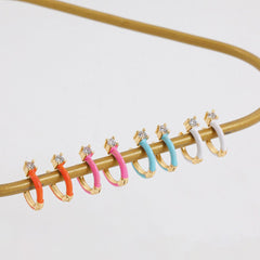 Flirt Huggie Earrings