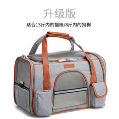 Large Foldable Pet Carrier Backpack for Dogs and Cats